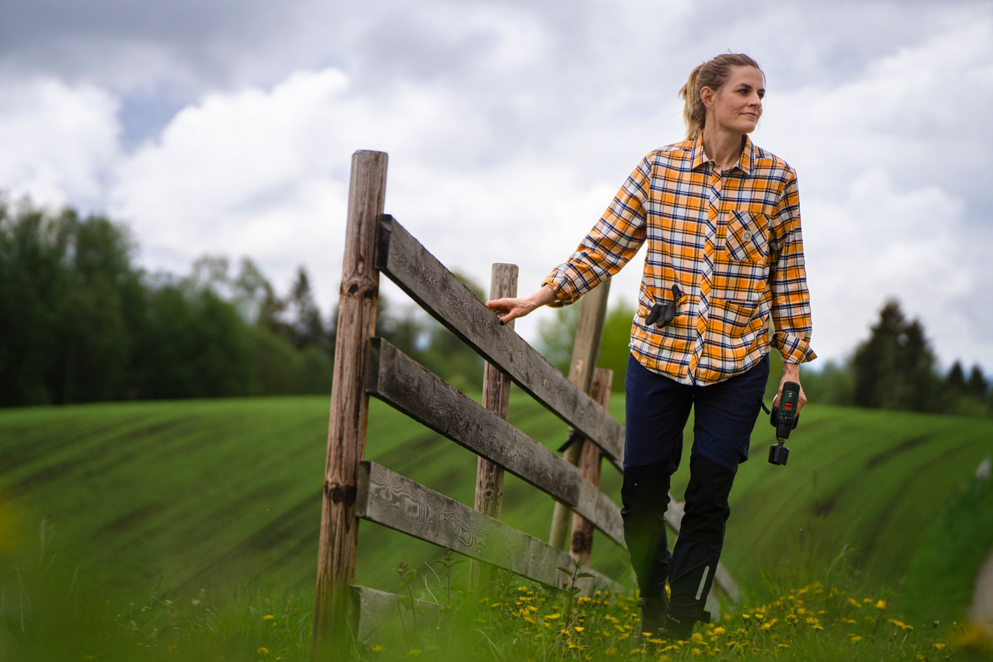 Haust flannel skyrta